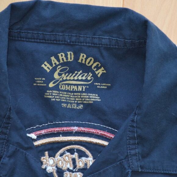 Hard Rock Button Down Shirt - Picture 3 of 5